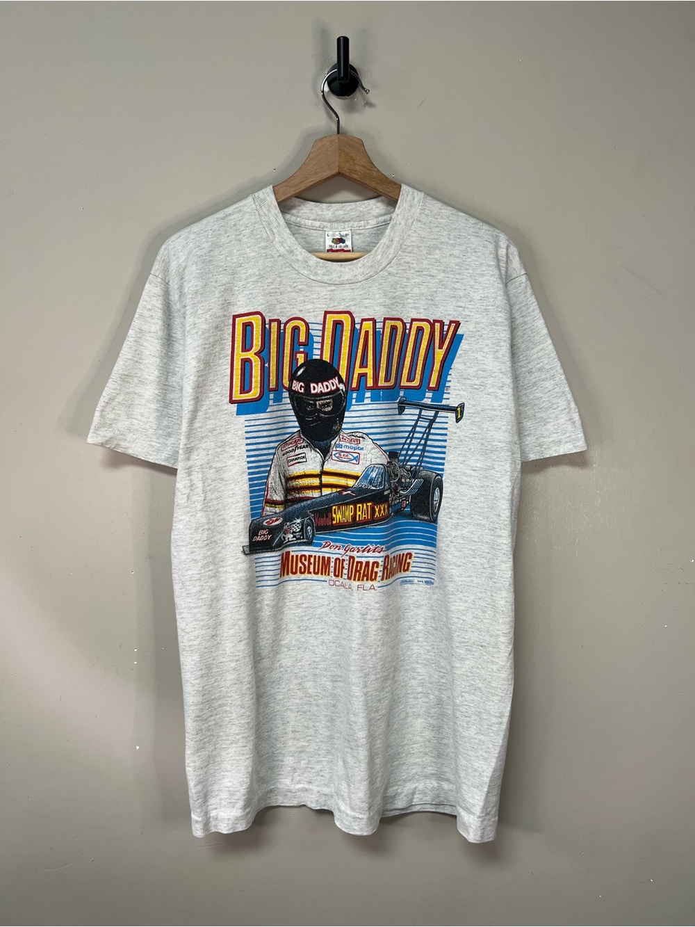Vtg 90s Drag Racing T Shirt